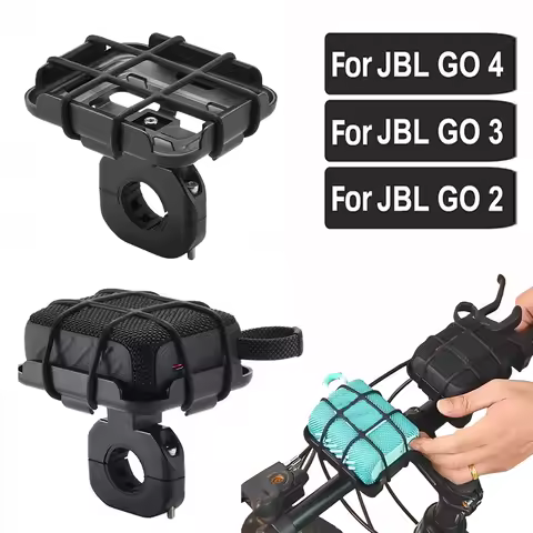 Universal Bicycle Speaker Mount Stand Portable MTB Road Bike Bracket Speaker Rack for JBL GO 4/GO 3/