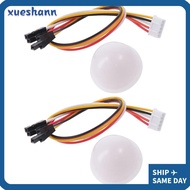 XUESHANN 2pcs Light Illumination Sensor, DC 5V BH1750 Light Intensity Sensor Module, Light Sensor Mo