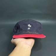 Van5 Palmeo hat used, cotton, black-red, snapback