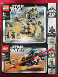 絕版 全新 未開 LEGO Star Wars 75261 & 75262 20週年紀念版