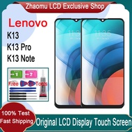 Original Lenovo K13 K13 Pro K13 Note LCD Display Touch Screen With Frame Replacement