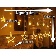 Stars with 6 large and six small bunches to decorate homes, events, shops