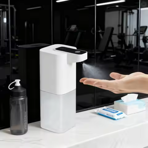 P5 Automatic Soap Dispenser Infrared Sensor Foam Hand Sanitizer USB Rechargeable Foaming Hand Soap D