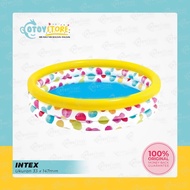 Intex Swimming Pool Rainbow 147 x 33 cm Intex Rubber Swimming Pool/