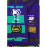 Sarung BHS FULL SUTRA KDT Hijau kotak Besar GOLD//Sarung BHS Like New / Layak Pakai / Murah / Bagus 