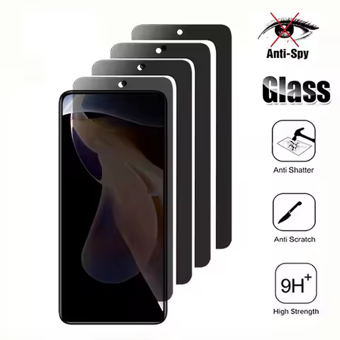 3D Privacy Screen Protectors For Xiaomi Redmi K60 K50 K40 K70 K80 Pro K60E K70E Ultra Gaming Anti-sp