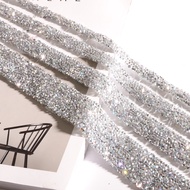 1yard/túi 1-3cm thạch Băng dải kim cương vải thêu dải ruy băng thủ công tự làm Khâu thủ công cho mũ 