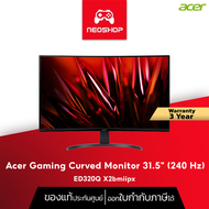 Acer Gaming Curved Monitor (เกมมิ่งมอนิเตอร์) 31.5" (VA, 240 Hz) ED320Q X2bmiipx By NeoShop