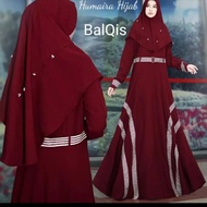 ( AZZAHRA SET SYARI )| GAMIS SYAR'I