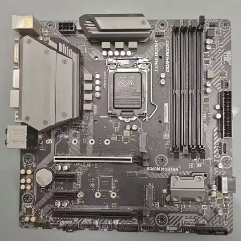 For MSI B360M MORTAR Motherboard 64GB LGA 1151 DDR4 Micro ATX Mainboard 100% Tested OK Fully Work Fr