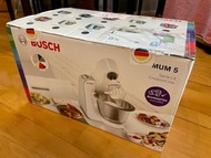 Bosch 廚師機  Kitchen machine MUM5 1000W white [Brand new] [Warranty]