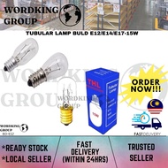 Tubular Salt Lamp Bulb E12 E14 E17 (15W / 240V) (BD-E)