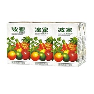 【波蜜】箱購果菜汁２５０ｍｌ(２５０ｍｌ＊２４入／箱)