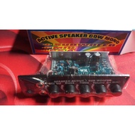 60 WATT MONO ACTIVE SPEAKER KIT PLUS SUBWOFER PLUS MIC POWER SUPPLY