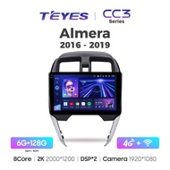 TEYES CC3 Series Nissan Almera 2016-2019 Android Car Player 9"