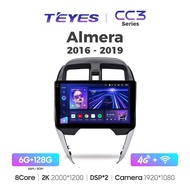 TEYES CC3 Series Nissan Almera 2016-2019 Android Car Player 10"