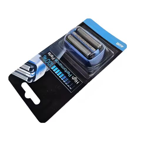 40B Shaver Head Replacement Foil Cutter Compatible with Braun Shaver CoolTec 5676 CT2S CT3 CT4S CT5C