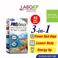 LABO Nutrition PROVANCE Total Immunity & Weight Support – Fewer Sick Days, Energy, Daily Health Well