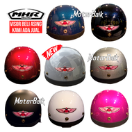 MHR III HALF CUT STENG KURA HELMET GUARANTEED 100% ORIGINAL ALL COLORS TOPI KELEDAR MHR [Visor Buy Seperately]