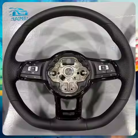 For VW Rline Steering Wheel For Volkswagen CC POLO Golf MK6 MK7 GTI For Passat Tiguan Scirocco ACC/C