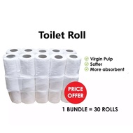 Toilet Roll Tissue Paper 200 sheets- 2 ply