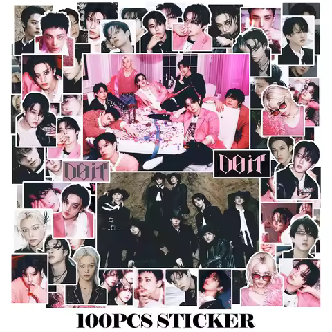 100 pieces of K-pop skzoo Straykids new album DO IT decorative stickers FELIX Fangcan HYUNJIN periph