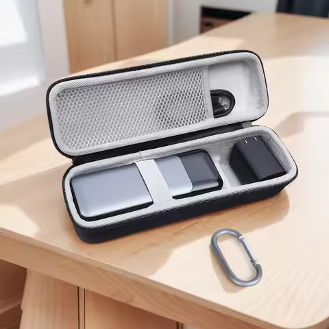 Hard Travel Case Anti-scratch Carrying Case EVA Shockproof Protective Hard Case for Anker 737 Power 