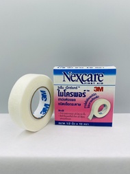 3M Nexcare Micropore 1/2 นิ้ว x 10 หลา 3เอ็ม เน็กซ์แคร์ ไมโครพอร์ เทปติดแผลชนิดเยื่อกระดาษ