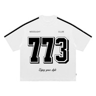 Boxy Oversize T-Shirt - Boxy Fit Oversized T-Shirt 773 Men and Women Korean Style
