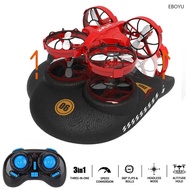 JJRC H116 RC Drone 2.4Ghz 3 in 1 RC Plane Boat Vehicle Flying Air/Boat/Land Driving Altitude Hold He