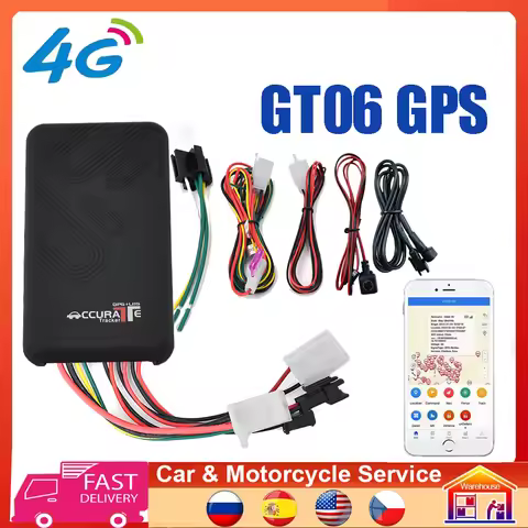 2G 4G GT06 Mini GPS Tracker LBS Locator Cut Off Power/fuel Car GPS Alarm Tracking Car Track System