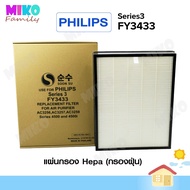 แผ่นกรองอากาศ Philips FY3433 Series สำหรับเครื่องรุ่น AC3252 / AC3254 / AC3256 / AC3257 / AC3258 / A
