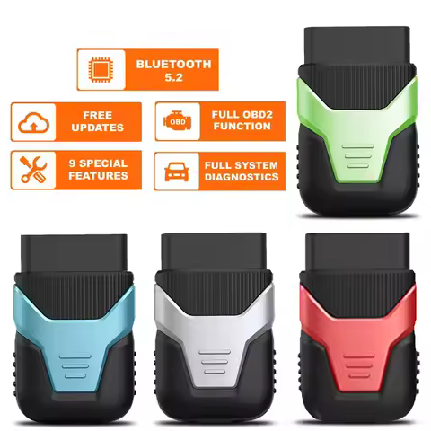 HUMZOR Z100 V5.2 OBD2 Scanner Full System Bluetooth Chip Code Reader Diagnostic Tool Bidirectional T