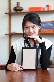 蠢小魚防塵袋改造diy琴譜包牛皮手工包自製材料包單肩包斜背包