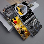 For IQOO 15 Ultra/15R/13/Z11/Z10/Z9 Turbo “Pikachu Game Machine Design” Hard Back Soft Border Phone 