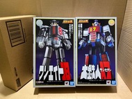 （大鐵人17+18 超合金系列）100％ 全新未開封 Bandai（魂商店限定）超合金魂 GX-101 + 102 大鐵人17 可發光 發聲 + 大鐵人18 共2盒（注意：100％ 全新未開封）完全不