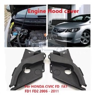 Engine Hood Hinge Cover Cap Engine Hood Bonnet Cowl For HONDA CIVIC FD FA1 FD1 FD2 2006 2007 2008 2009 2010 2011 Part Number:74210-SNV-H00 74220-SNV-H00