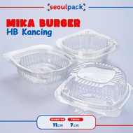 Mika Box Burger Button HB (50pcs) - Mika Burger, Burger Box, Mika Cake, Mika Roti