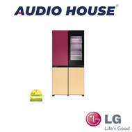 LG GF-Q527MU 527L 4 DOOR FRIDGE FRENCH DOOR ENERGY LABEL: 2 TICKS COLOUR: METAL FRESH DIMENSION: W91