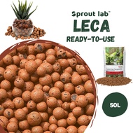 Sprout lab | Leca Clay Balls 50L | Lecca Hydrokorrels (4-8mm & 8-16mm) Multi-use