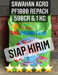 pelet pakan lele pf1000 pf 1000 makanan ikan nila lele ms prima ♦♦