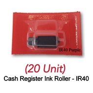 IR-40 / IR40 / IR 40 Ink Roller - Purple (20 Pcs)