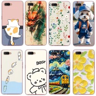 Casing for oppo K1 R15X Soft Case TPU Print Phone Cover