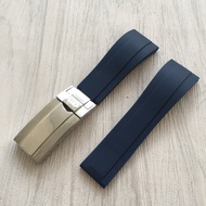 Rubber Silicone Strap Substitute ROLEX Oyster Style Permanent Submariner Daytona ROLEX Strap 20mm 21