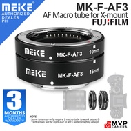 [AUTHORIZED PH] MEIKE MK-F-AF3 AF3A AF Macro Extension Tube for Fuji Fujifilm FX-mount MVP CAMERA