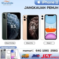 iphone 11pro Ponsel bekas mulus seperti baru, tidak ada renovasi, tidak ada catatan perawatan 64GB/1