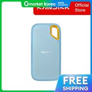 Sandisk | Sandisk Genuine Extreme Portable Ssde61 Sky Blue 2Tb Portable External Ssd Official After-
