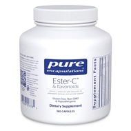 Ester-C & Flavonoids - Vitamin C Supplement for Antioxidants - Immune & Vascular Support* with Calci