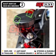 Titanium Probolt Brake Fluid Bolt BIG WR 3 Grade 5 King Nut Thailand