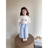 LEO.MAN 2-Piece Set For Girls Shirt + Pants Model A5116